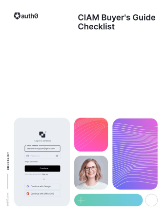 CIAM buyer’s guide checklist