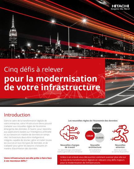 Five challenges to overcome when modernizing your infrastructure
